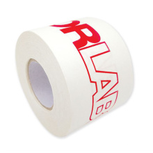 Bande de papier d&#39;emballage en bois activée par eau humide d&#39;échantillon gratuit pour le logo imprimé